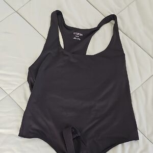 Black One-Piece Swimsuit